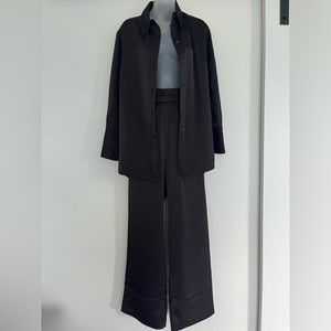 H&M Satin Lounge Dress Set